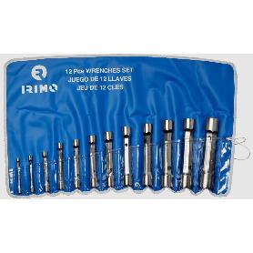 JGO. 12 LLAVES TUBO DOS BOCAS 6-32 056271 IRIMO