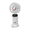 MINI VENTILADOR PLEGABLE RECARGABLE A BATERIA. 5 VELOCIDADES
