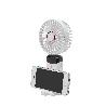 MINI VENTILADOR PLEGABLE RECARGABLE A BATERIA. 5 VELOCIDADES
