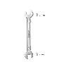 LLAVE FIJA PLUS ACERO CROMO VANADIO 16X17 DIN 3110. LLAVES FIJAS DOBLES