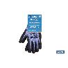 GUANTE ANTICORTE HPPE IMPREGNADO DE NITRILO SANDY COAT TALLA 11   CAJA 12 UNID.
