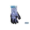GUANTE ANTICORTE HPPE IMPREGNADO DE NITRILO SANDY COAT TALLA 11   CAJA 12 UNID.