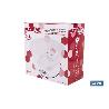 BÁSCULA DE COCINA DIGITAL CON CUENCO DE CAPACIDAD 3,8 L 10 KILOS Ø25,5 X 14 CM