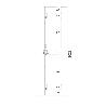 CERRADURA YALE SEGURIDAD 8922-FA/YLHS-6/80 CERRADERO CORTO.