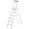 HAILO-5_8946-011-ESCALERA TIJERA ALUMINIO L40 EASYCLIX (6 PELDAÑOS) R