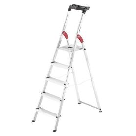 HAILO-5_8505-011-ESCALERA TIJERA ALUMINIO L60 EASYCLIX FR (5 PELDAÑOS) R