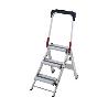 GIERRE-BP300-TABURETE PROFESIONAL ALUMINIO (3 PELDAÑOS)