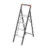 GIERRE-BSF401-TABURETE ACERO-ALUMINIO MINI SLIMSTEP MIX (4 PELDAÑOS)