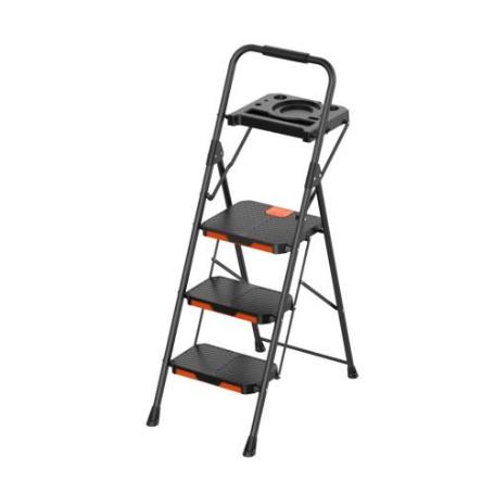 GIERRE-B003-TABURETE ACERO SOLIDSTEP (3 PELDAÑOS)