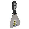 ESPATULA MANGO GUMMY GRIP HOJA 100 MM. ESPATULA YESO, ESPATULA PINTOR, ESPATULA MASILLAS, ESPATULA PLADUR, ETC.