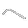 LLAVE ALLEN STANDAR ACERO CROMO VANADIO PROFESIONAL 8,0 MM. LLAVE HEXAGONAL, LLAVE ALLEN TALLER MECANICA, LLAVE ALL