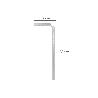 LLAVE ALLEN STANDAR ACERO CROMO VANADIO PROFESIONAL 2,0 MM. LLAVE HEXAGONAL, LLAVE ALLEN TALLER MECANICA, LLAVE ALL