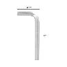 LLAVE ALLEN STANDAR ACERO CROMO VANADIO PROFESIONAL 10,0 MM. LLAVE HEXAGONAL, LLAVE ALLEN TALLER MECANICA, LLAVE AL