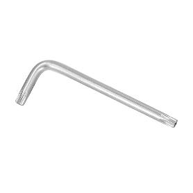 LLAVE TORX INVIOLABLE STANDAR ACERO CROMO VANADIO PROFESIONAL T25 MM. LLAVE ESTRELLA, LLAVE ALLEN ESTRELLA