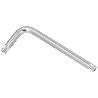 LLAVE TORX INVIOLABLE STANDAR ACERO CROMO VANADIO PROFESIONAL T50 MM. LLAVE ESTRELLA, LLAVE ALLEN ESTRELLA