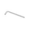 LLAVE ALLEN LARGA ACERO CROMO VANADIO PROFESIONAL 2,0 MM. LLAVE HEXAGONAL, LLAVE ALLEN TALLER MECANICA, LLAVE ALLEN