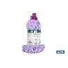 FREGONA DE MICROFIBRA VIOLETA 160 G   CAJA 12 UNID.