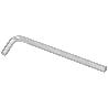 LLAVE ALLEN LARGA ACERO CROMO VANADIO PROFESIONAL 14,0 MM. LLAVE HEXAGONAL, LLAVE ALLEN TALLER MECANICA, LLAVE ALLE