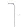 LLAVE ALLEN LARGA ACERO CROMO VANADIO PROFESIONAL 14,0 MM. LLAVE HEXAGONAL, LLAVE ALLEN TALLER MECANICA, LLAVE ALLE