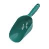 PALA PLÁSTICO MULTIUSOS. PALA DE MANO PARA JARDÍN Y HOGAR, PARA TIERRA, COMPOST, SEMILLAS, ARENA Y PIENSO - VERDE