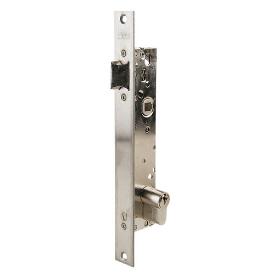 CERRADURA MONOPUNTO DE SOLO PICAPORTE 2219 PARA PUERTAS DE PORTAL, CILINDRO TE5, ENTRADA DE 20MM, ACABADO ACERO INO