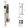 CERRADURA MONOPUNTO DE SOLO PICAPORTE 2219 PARA PUERTAS DE PORTAL, CILINDRO TE5, ENTRADA DE 20MM, ACABADO ACERO INO