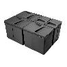 EMUCA CONTENEDORES PARA CAJÓN DE COCINA RECYCLE CON TAPA ANTI OLORES, ALTURA 266, 3X15LITROS, 2X7LITROS, PLÁSTICO, 
