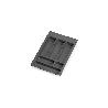 EMUCA CUBERTERO OPTIMA PARA CAJÓN UNIVERSAL, MÓDULO 400MM, PLÁSTICO, GRIS ANTRACITA