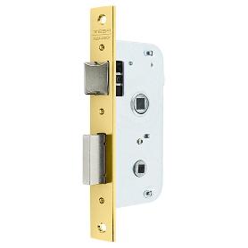 CERRADURA DE EMBUTIR MADERA 2004 PARA PUERTAS DE ENTRADA CON MULETILLA, ENTRADA DE 50MM, ACABADO HIERRO LATONADO