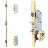 CERRADURA SEGURIDAD BULONES TESA 3 PUNTOS T2B3566LE CERRADERO 40MM, DORADA, ESC/ABIERTO