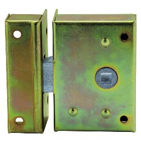 YALE AZBE PICAPORTE  812 DE 50 SOBREPONER BICROMATADO