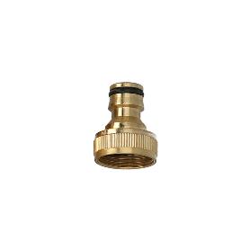ADAPTADOR MANGUERA LATON  3/4 HEMBRA