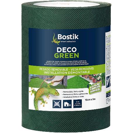 BANDA UNION ADHESIVA DECO GREEN 15 CM×5M VERDE