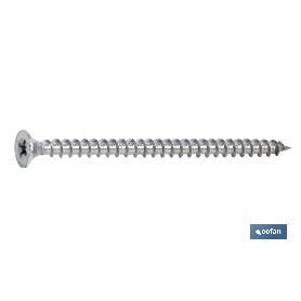 DIN-7505A PZ M-4,5X50 INOX A4   CAJA 100 UNID.