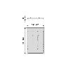 EMUCA CUBERTERO OPTIMA PARA CAJÓN UNIVERSAL, MÓDULO 400MM, PLÁSTICO, GRIS ANTRACITA