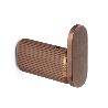 PERCHA BROOKLYN 40X35MM / 70X70MM NEGRO CEPILLADO / BRONCE CEPILLADO ACABADO BRONCE CEPILLA DIST. AGUJERO 40X35