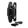 BISAGRA INVISIBLE KUBICA K5080 NEGRO  REGULACION 3D. 80KGS/2BIS. 160X74MM.
