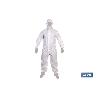 BUZO CON CAPUCHA TIPO 5 Y 6 BLANCO TALLA XL