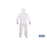 BUZO CON CAPUCHA TIPO 5 Y 6 BLANCO TALLA XL