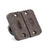 BISAGRA INVISIBLE KIRMA MARRÓN, NEGRO, GRIS PARA MESA PLEGABLE ACABADO GRIS