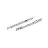 GUIA MESA EXTENSIBLE BASIC H37 L800 BIDI  SIN FRENO 1 TABLERO X 600MM. CARGA 60KG.