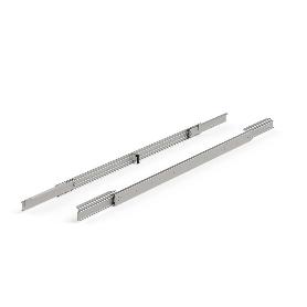 GUIA MESA EXTENSIBLE BASIC H47 L1350 BIDI CON FRENO  CON FRENO 2 TABLEROS X 500MM. CARGA 90KG.