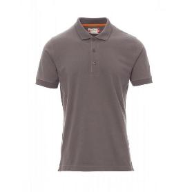 POLO PIQUE MANGA CORTA CUELLO CANALE VARIOS COLORES TALLA S-XXL COLOR ROPA GRIS CLARO TALLA S