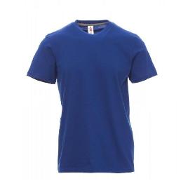 CAMISETA ALGODON CUELLO REDONDO VARIOS COLORES TALLA S-XXL COLOR ROPA COLOR AZULINA TALLA M