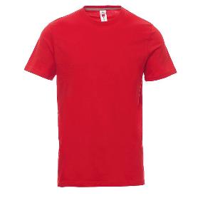 CAMISETA ALGODON CUELLO REDONDO VARIOS COLORES TALLA S-XXL COLOR ROPA COLOR ROJO TALLA XXL