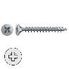 TORNILLO ROSCA MADERA CABEZA PLANA POZIDRIV SPAX WIROX A3J LARGO 25MM DIÁMETRO 2.5MM (CAJA 1000)
