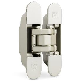 BISAGRA INVISIBLE PARA PUERTA. MODELO ATOMIKA SLIM K-8060 ACABADO ORO SATINADO