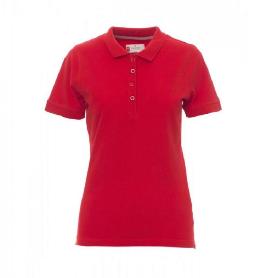 POLO SEÑORA MANGA CORTA VARIOS COLORES TALLA S-XXL COLOR ROPA COLOR ROJO TALLA S