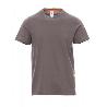 CAMISETA ALGODÓN MANGA CORTA COLOR GRIS ACERO TALLAS S-XXL TALLA XL