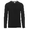 CAMISETA ALGODÓN MANGA LARGA TALLA M COLOR NEGRO